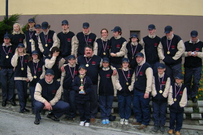 Ekipe iz belokranjske regije.