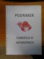 Poročila o intervencijah - skripta