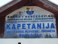 Sjedište Kapetanije za unutrašnju plovidbu - promet u Ostrožcu kod Jablanice