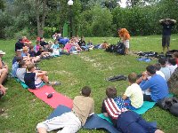 obisk kolegov potapljačev iz Nove Gorice